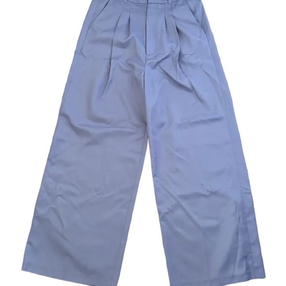 🇨🇦👔Girl Crush Gang Medium Suit Pants Blue Sky Pastel LIKE NEW👔🇨🇦⚜️ - Picture 6 of 9